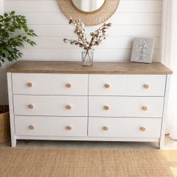 FABULOUS Rustic Bohemian 6 drawer Dresser BOHO CHIC
