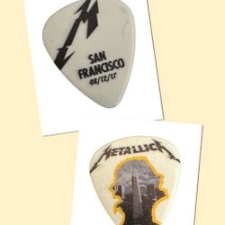 METALLICA - 2017 San Francisco Worldwired Tour Exclusive Guitar Pick 