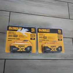 Dewalt 20v Xr 2 Battery 5 ah