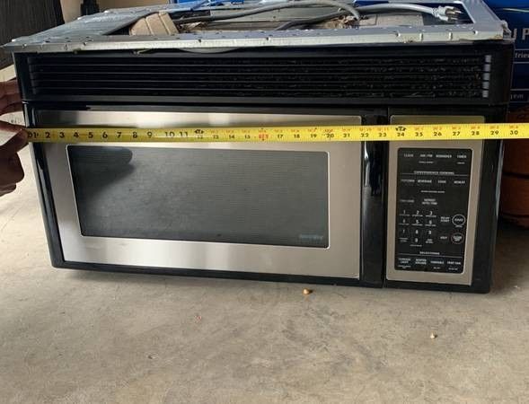 GE 1.6-Cu. Feet 29.9-Inches Over-the-Range Microwave -