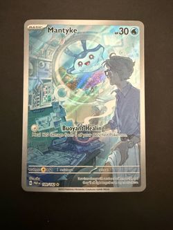 Pokemon, Mantyke - 189/182 - SV04: Paradox Rift