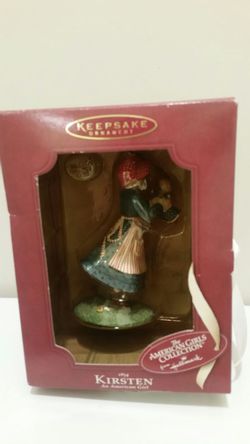 American girl Christmas ornament new in box