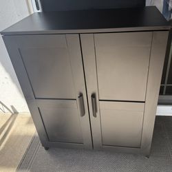 Used storage cabinet organizer 