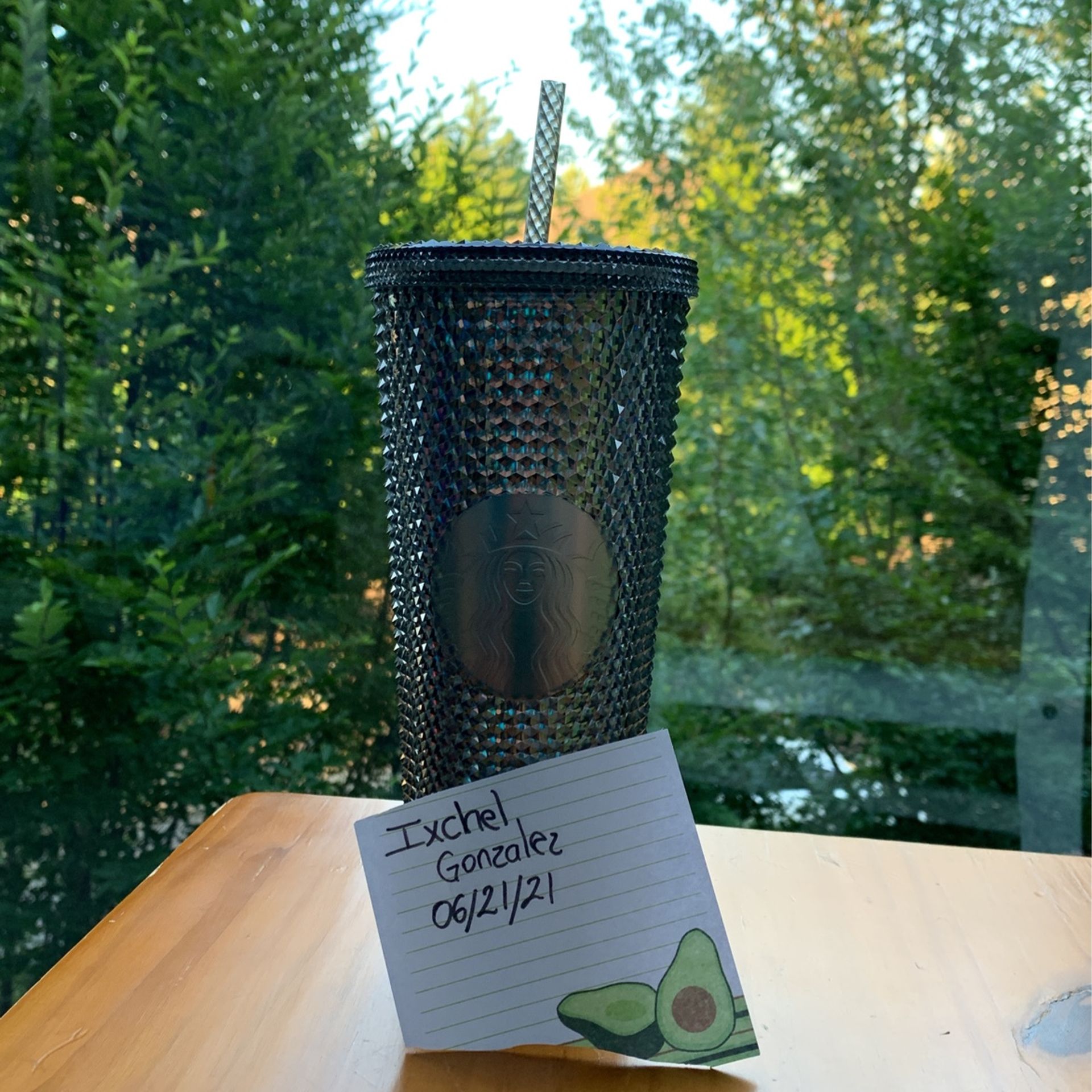 Black Unicorn Starbucks Studded Cup