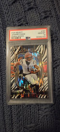 Jamar chase 2025 zebra shock psa10