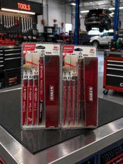 2-Pack Diablo Bi-Metal and AMPED Carbide 6-Piece Reciprocating Saw Blade Set