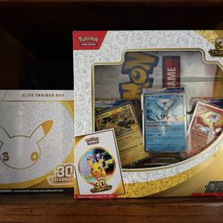 Pokemon 30th Celebrations Lot