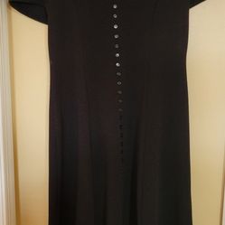 womens black dress size 12 