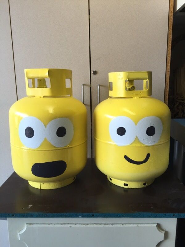 Emoji propane tanks