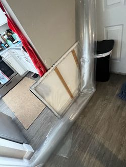 Long plastic mat $5