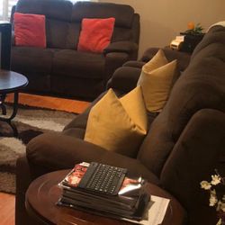 Couch, Love Seat & Lazy Boy Set