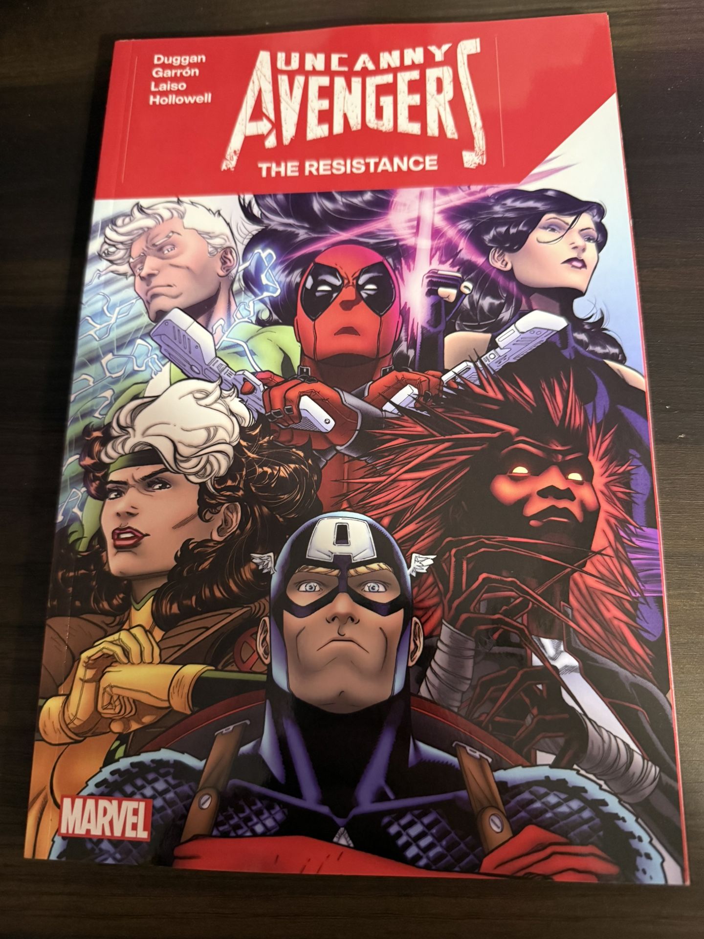 Uncanny Avengers - The Resistance Graphic Novel 