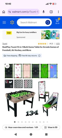 Tzumi Game Table