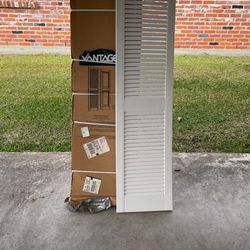 Vantage Brand New In Box 14.5x55 Inch. Window Shutters.       (12 Shutters)