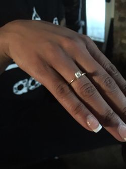 14k diamond ring