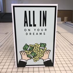 Monopoly Motivation Ikonick Poster Board Supreme KAWS Off White