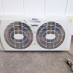 Window Fan Cools Room Down Dual Fans Cools