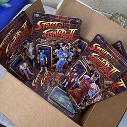 Street Fighter II : Action Figures 