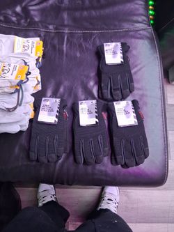 Ulined grain cowhide gloves