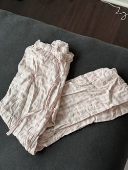 Women’secret Striped Pajama Pants | Pink & White