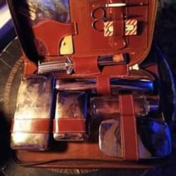 Men's Complete Vintage 1950s Travel Kit
