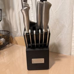 Cuisinart 14pc Stainless Steel Cutlery Block Set