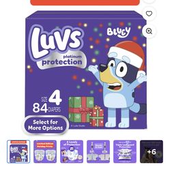 Luvs diapers size 4