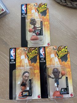 New In Box 1998 NBA Jams Rodman Iverson Garnett