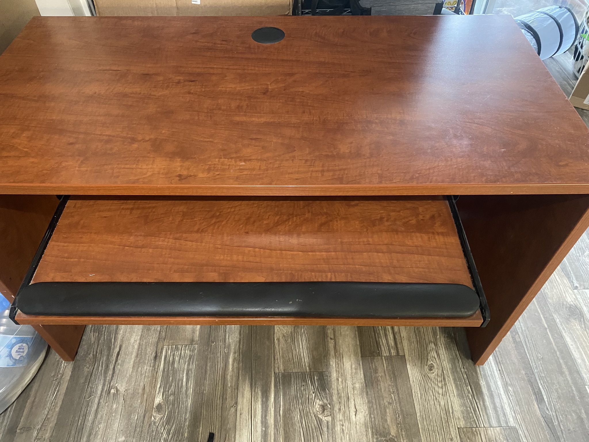 Large Heavy Wood Desk