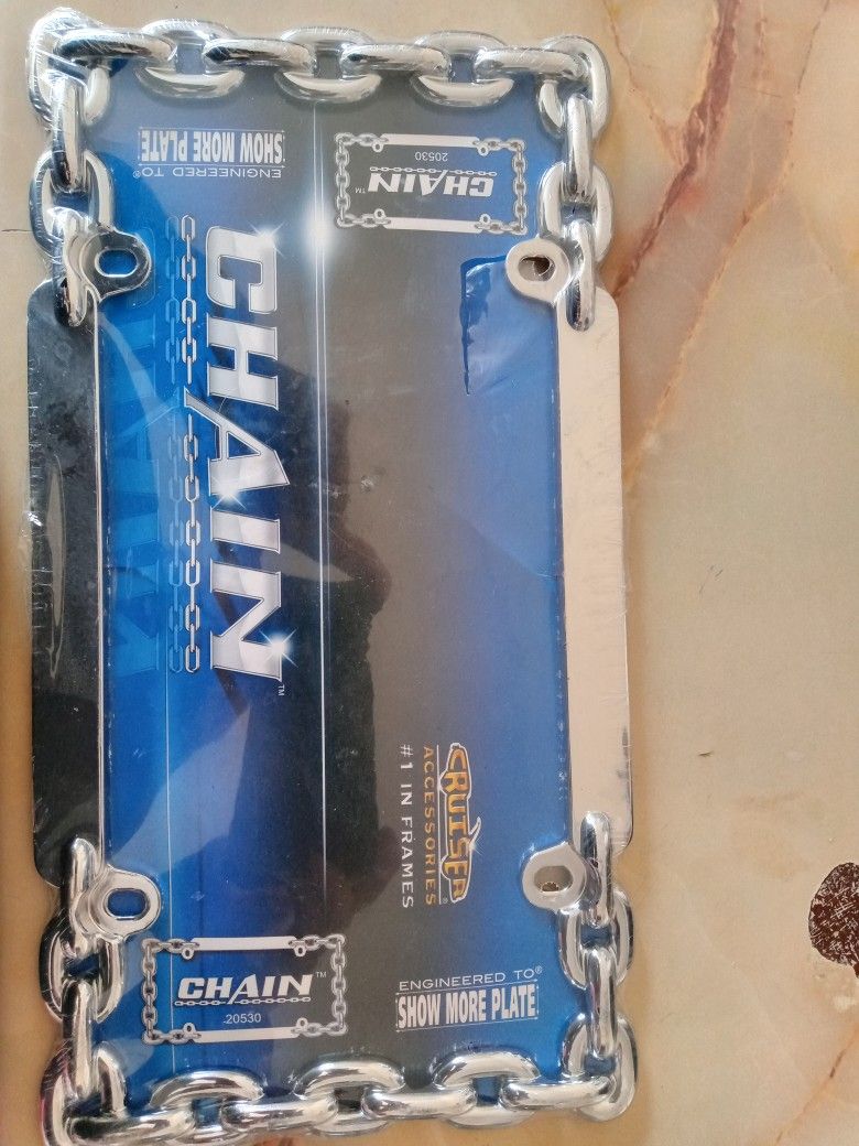 Plate Chrome Frame