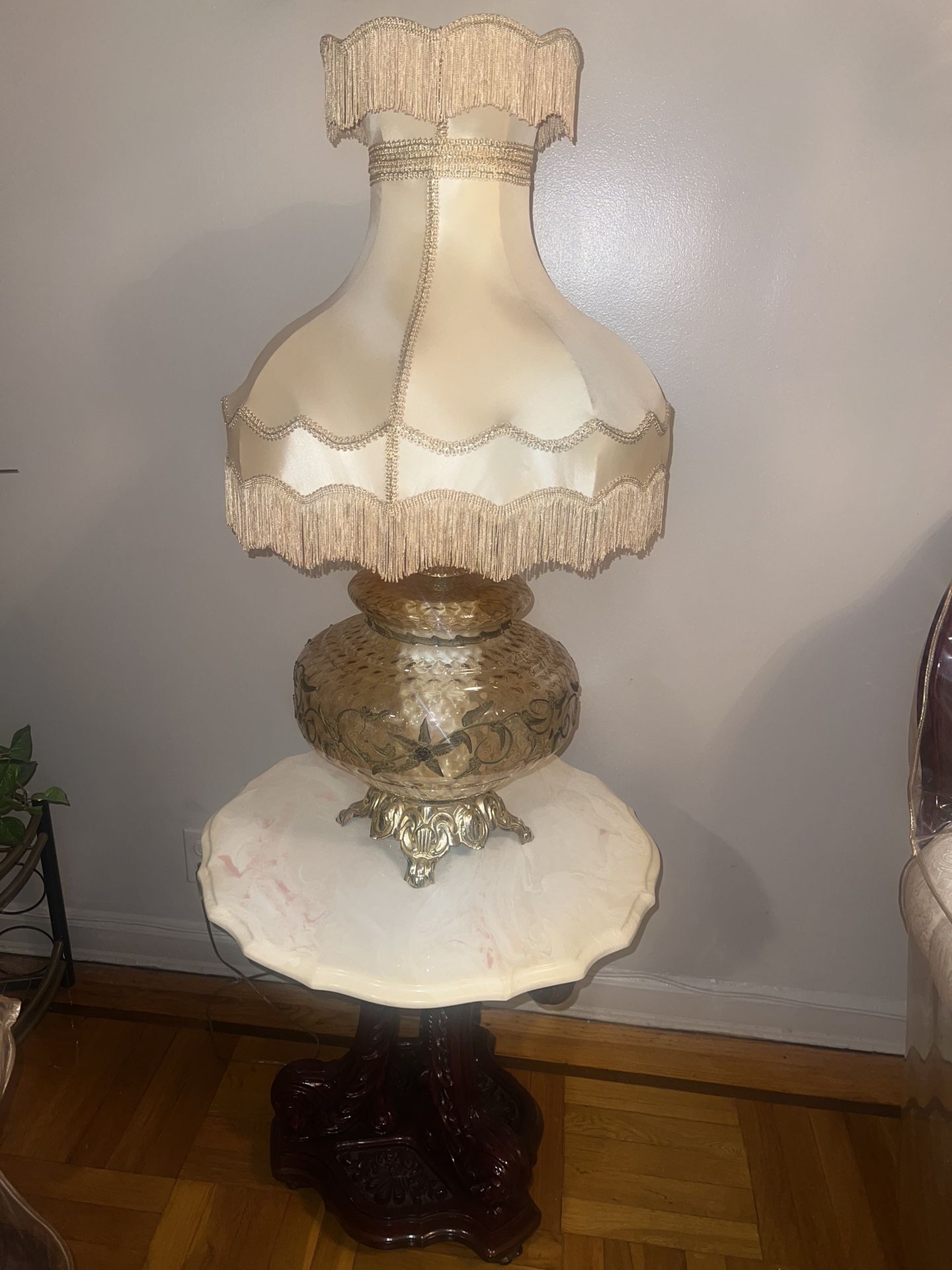Beautiful antique lamps