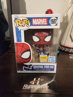 Marvel Sensational Spider-Man Funko Pop! Vinyl Figure #1507 Exclusive