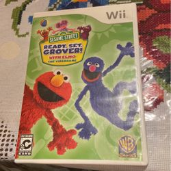 Read,set, Grover! With Elmo The Video Game WII