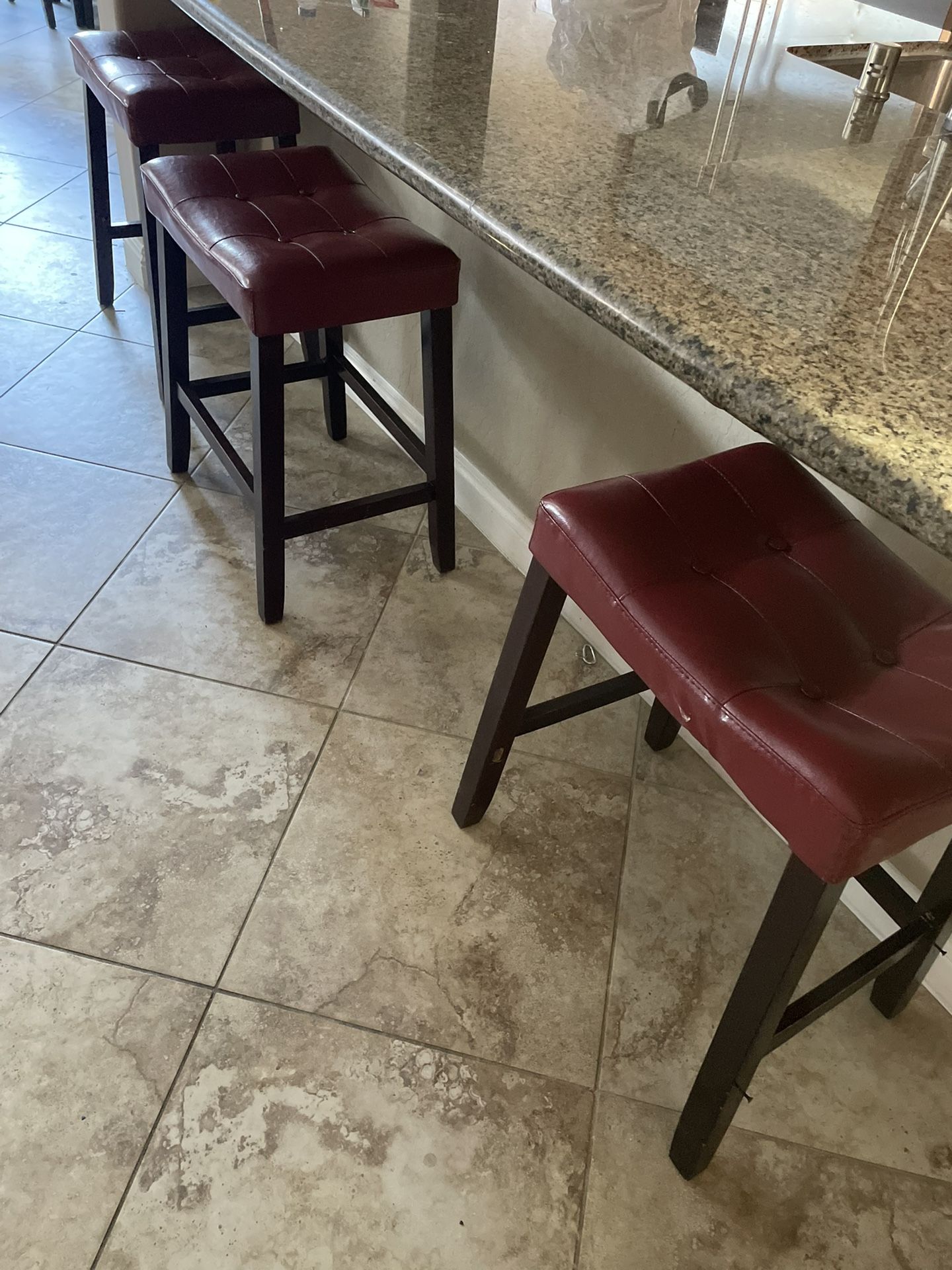 Leather Bar Stools