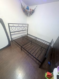 Queen bed frame