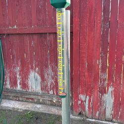 Rain Water Gauge And Pole