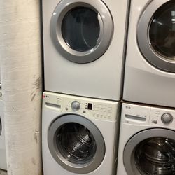 Lg Washer 4.5 Cu Ft And Dryer Gas 