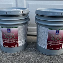 Interior Paint. Extra White. Low Sheen .Total 2 Buckets/ 10 Gallons 