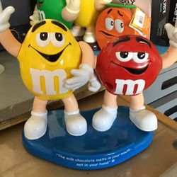 M&Ms Candy Dispensers  $28.00  Ea Plus Shipping   Great Christmas  Gift