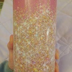 🩷 20oz Tumbler Gold Diamond/Pink - Still Available 