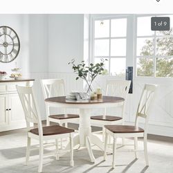 Dinning table, 4 chairs and 2 counter stools