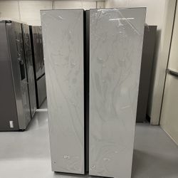 White Fridge Bespoke Glass Water Ice Brand New With Warranty 