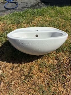 Small restroom sink