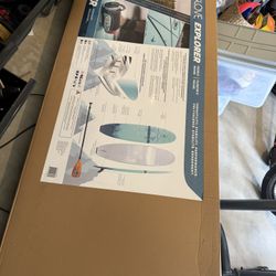 New In Box: Paddle Board With Paddle