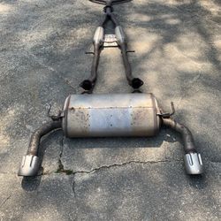 2016+ Q50 VR30 3.0t OEM Cat-Back Exhaust 