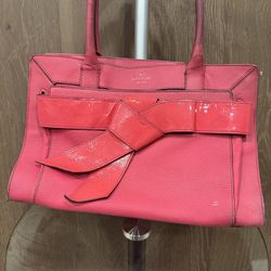 Kate Spade Hot Pink Bow Bag