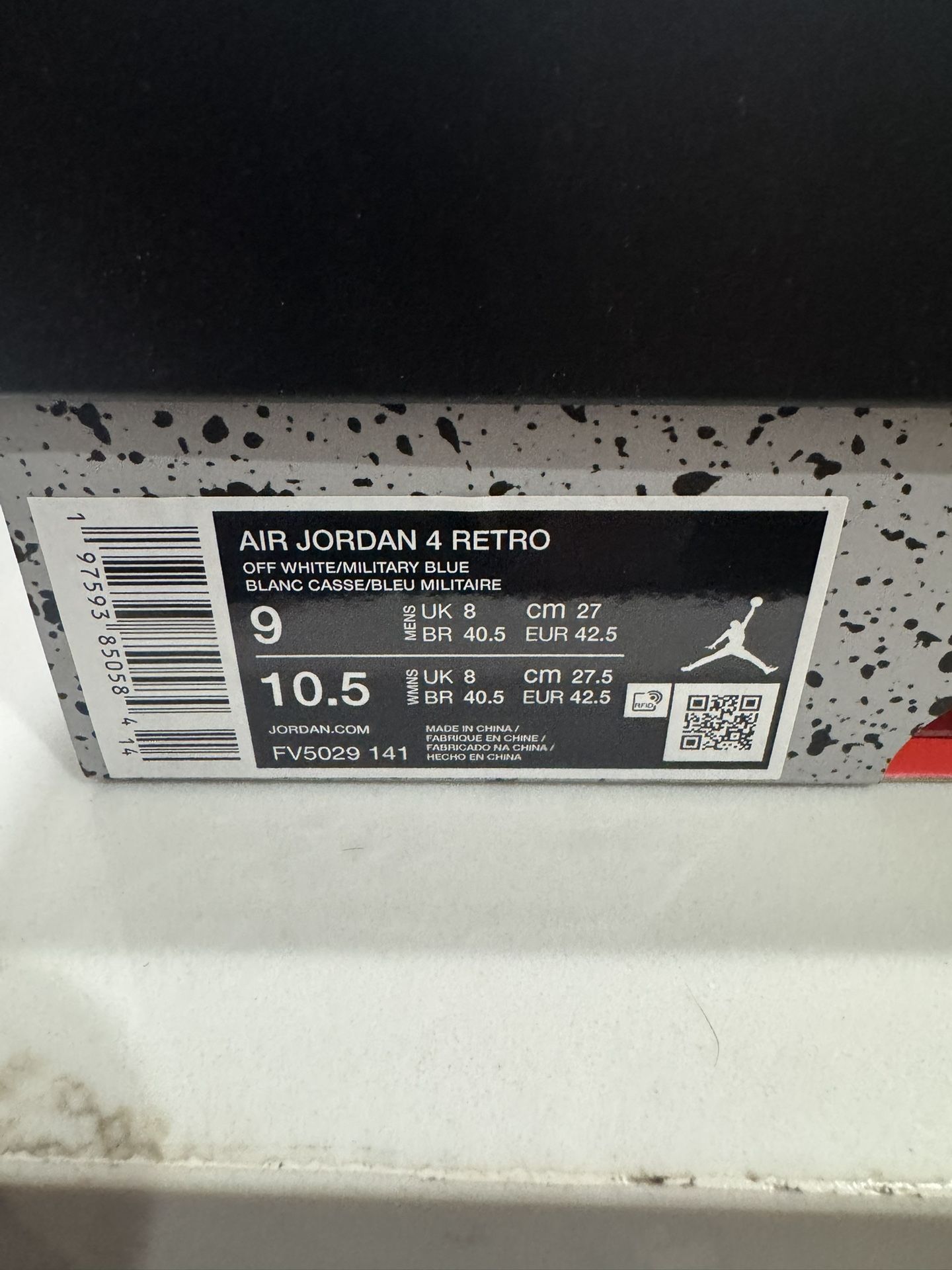 Jordan Retro 4 Military Blue