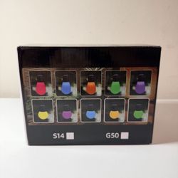 Color changing bulb string lights Decorative Christmas Lights