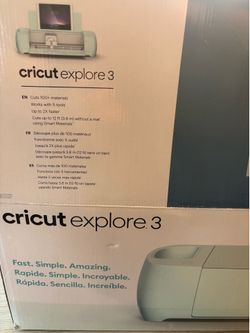 Cricut Explore 3 Smart Cutting Machine- Brand New in Box