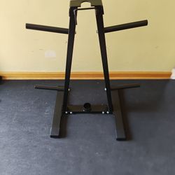 Standard And Olympic Weight Plate Tree 